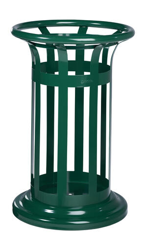 CORBEILLE VIGIPIRATE TULIPE 60L VERT MOUSSE - 3