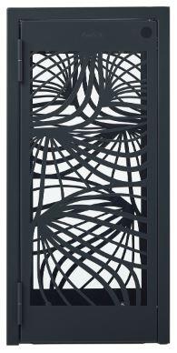 CORBEILLE BELLA 110L ANTI-NUISIBLES GRIS ANTHRACITE MAT - 3