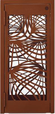CORBEILLE BELLA 110L ANTI-NUISIBLES EFFET CORTEN - 3