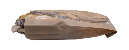 SACHET SANDWICH PAP 6,5X9X31CM FENE A SOUFFLET BRUN C/1000 - 3