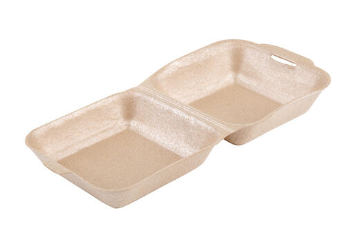 BOÎTES À BURGER EN PPE AVEC COUVERCLE ARTICULÉ 15,8 X 14,7 HAUTEUR 7,2 CM X680 - 3