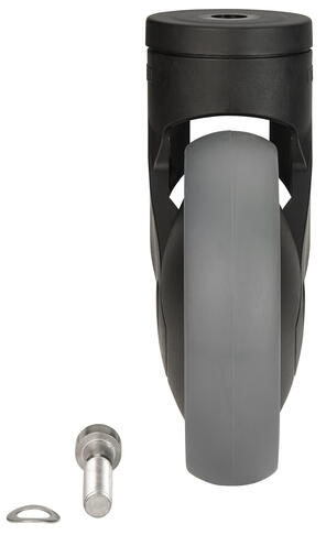 ROULETTE POUR HYGO D125MM NOIR - 3