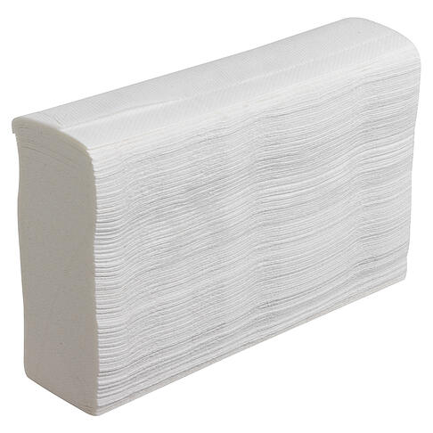ESSUIE-MAINS PLIÉS EN Z SCOTT® SLIMFOLD BLANC 19X29.5CM 110 FORMATS 1 PLI X16 - 11