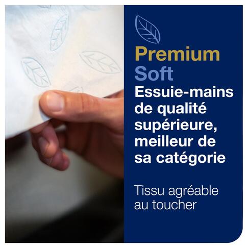 ESSUIE-MAINS ROULEAU TORK MATIC® PREMIUM H1 BLANC 100M 2PLIS X6 - 4