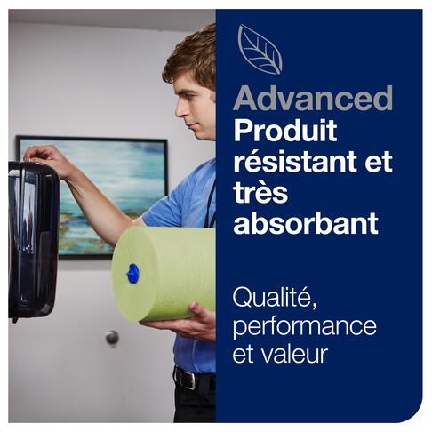 ESSUIE-MAINS ROULEAU TORK MATIC® ADVANCED H1 VERT 150M 2 PLIS ECOLABEL X6 - 4