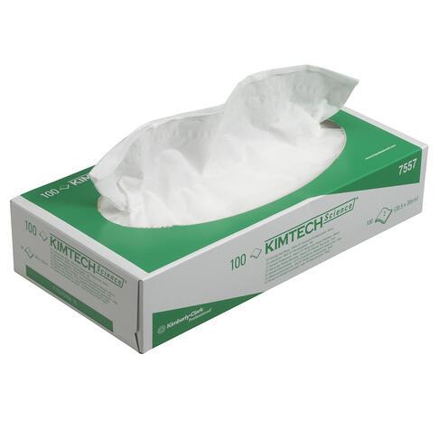 LAVETTE NON TISSEE USAGE UNIQUE KIMTECH SCIENCE BLANC 100 FORMATS X24 - 4