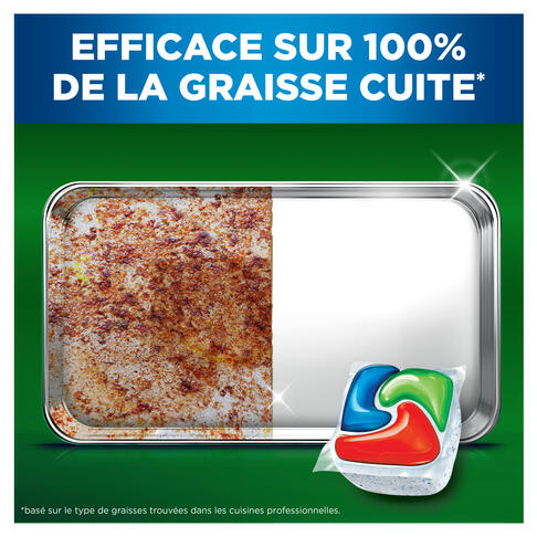 TABLETTES LAVE-VAISSELLE GRAISSES CUITES FAIRY PLATINUM X59 - 4
