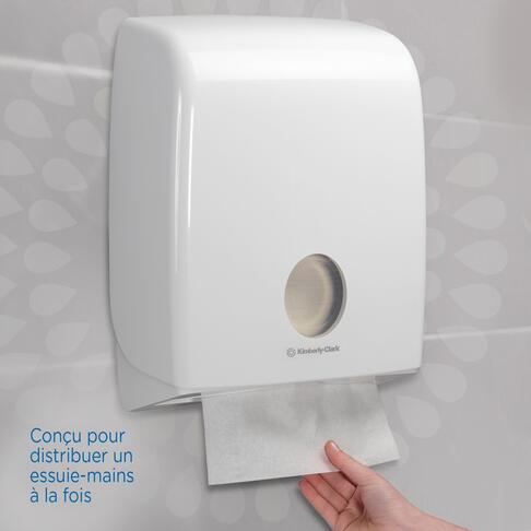 ESSUIE-MAINS PLIÉS EN V KLEENEX® ULTRA BLANC 22X32CM 96 FORMATS 3 PLIS ECOLABEL X15 - 8