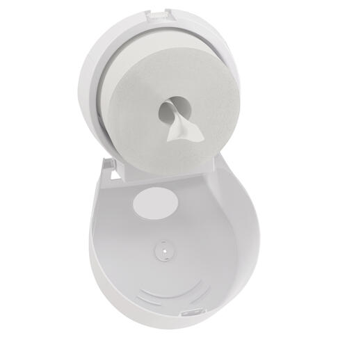 DISTRIBUTEUR DE PAPIER TOILETTE À DÉVIDAGE CENTRAL SCOTT® CONTROL™ BLANC - 4