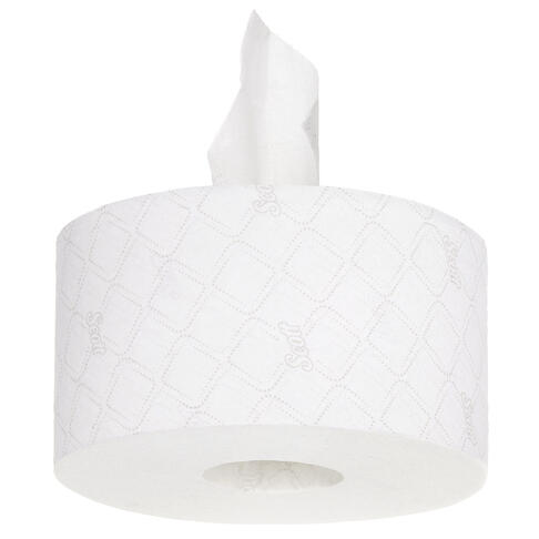 PAPIER TOILETTE À DÉVIDAGE CENTRAL SCOTT® CONTROL™ MINI TWIN BLANC 833 FORMATS 2 PLIS ECOLABEL X12 - 4