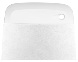 RACLOIR COUPE PATE ACIER 146MM BLANC - 4