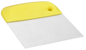 RACLOIR COUPE PATE ACIER 146MM JAUNE - 4