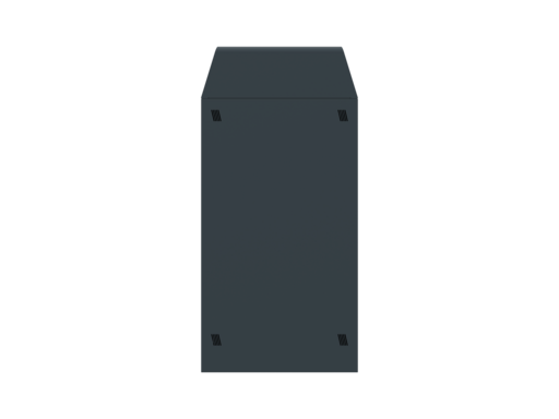 POUBELLE DE TRI BIODECHETS TRIROK 120L ANTHRACITE - 4