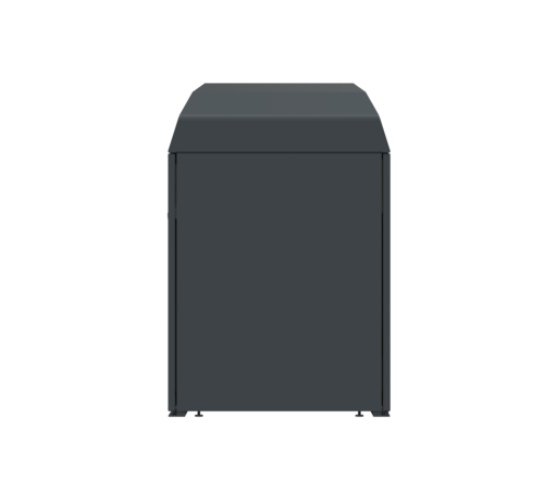 STATION DE TRI 340L 3 BACS ROULANTS TRIROK ANTHRACITE - 4