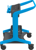 CHARIOT DE LAVAGE AVEC PORTE OUTILS HYGO BLEU - 4
