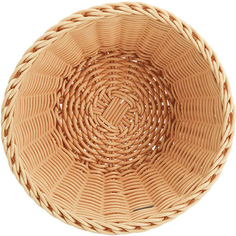 CORBEILLE À PAIN EN POLYPROPYLÈNE RONDE Ø 18 CM BEIGE - 4