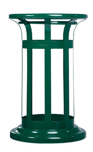 CORBEILLE VIGIPIRATE TULIPE 60L VERT MOUSSE - 4