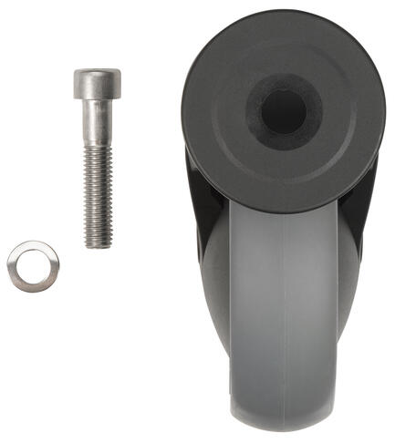 ROULETTE POUR HYGO D125MM NOIR - 4