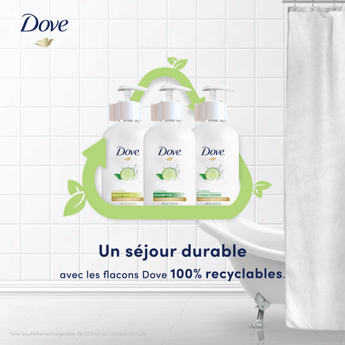 GEL DOUCHE CONCOMBRE DOVE 500ML FLACON X24 - 5