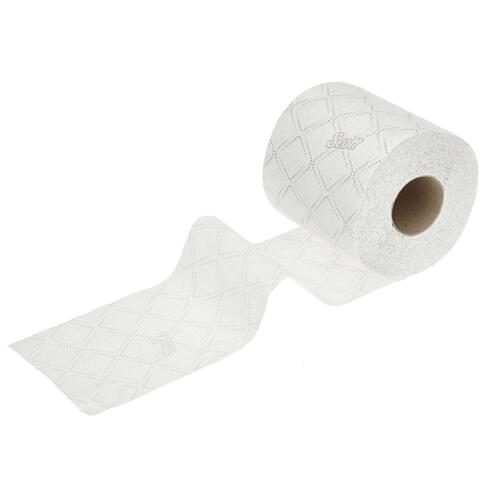 PAPIER TOILETTE PETIT ROULEAU SCOTT® ESSENTIAL™ BLANC 350 FORMATS 2 PLIS ECOLABEL X64 - 5