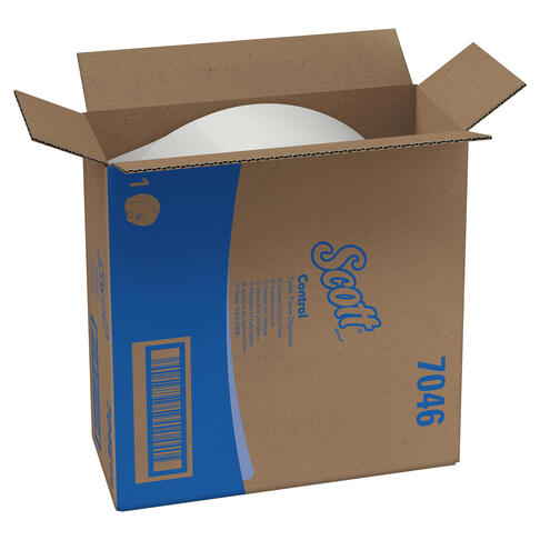 DISTRIBUTEUR DE PAPIER TOILETTE À DÉVIDAGE CENTRAL SCOTT® CONTROL™ BLANC - 5
