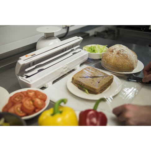 DÉVIDOIR WRAPMASTER® ALBAL COMPACT ALUMINIUM FILM ALIMENTAIRE PAPIER CUISSON 30CM - 5
