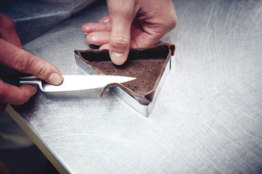 MOZAÏK TRIANGLES INOX 12X9.8X2 CM X8 - 5
