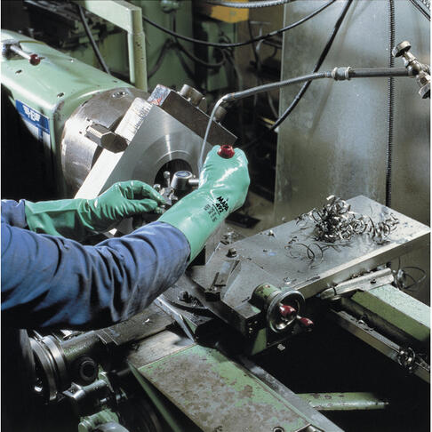 GANT NITRILE VERT ULTRANITRIL 492 TAILLE 7 X1 PAIRE - 5
