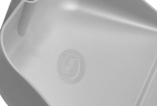 PELLE A POUSSIERE VIKAN A MANCHE VERTICAL 330MM GRIS - 5