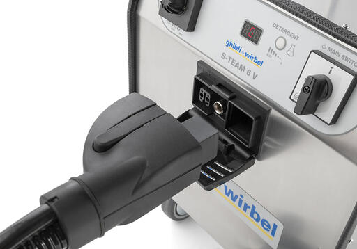 NETTOYEUR VAPEUR PROFESSIONNEL AVEC ASPIRATION S-TEAM 6 V - 6