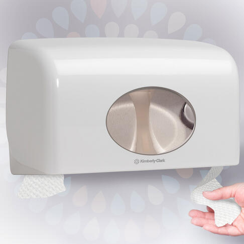 PAPIER TOILETTE PETIT ROULEAU KLEENEX® BLANC 160 FORMATS 4 PLIS X24 - 6