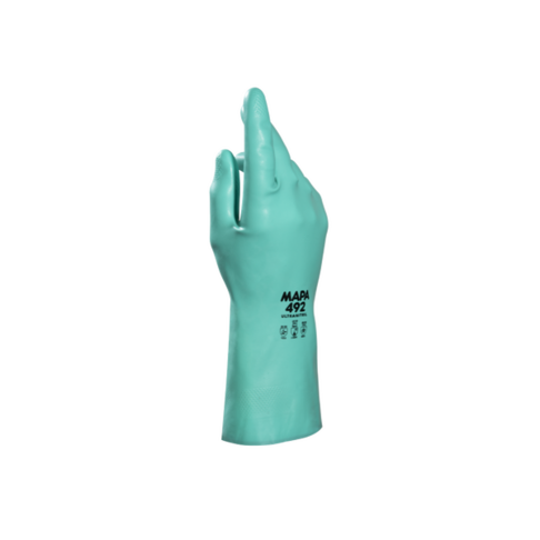 GANT NITRILE VERT ULTRANITRIL 492 TAILLE 7 X1 PAIRE - 6