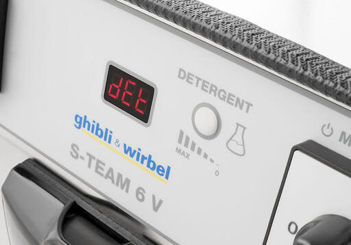 NETTOYEUR VAPEUR PROFESSIONNEL AVEC ASPIRATION S-TEAM 6 V - 7