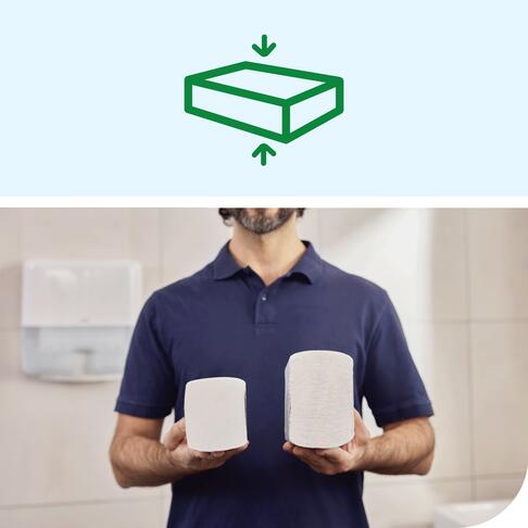 ESSUIE-MAINS COMPRESSÉS PLIÉS EN Z TORK XPRESS® H2 PREMIUM BLANC 24X21,2CM 225 FORMATS 2 PLIS ECOLABEL X12 - 7